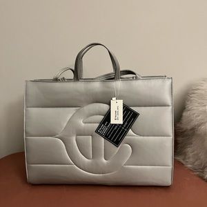 Telfar x a moose knuckle Large Puff Shopper bag